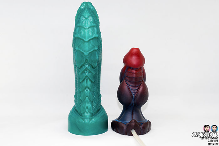 dragon dildo from Mr hankey's toys - 16