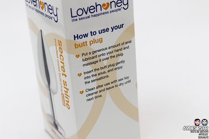 Lovehoney Jewelled Metal Butt Plug - 2