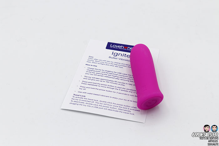 Lovehoney Ignite bullet vibrator - 16