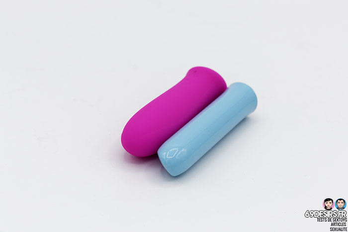 The Ignite stimulator next to the We-Vibe Tango