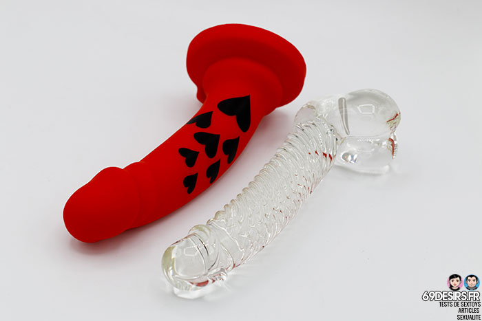 Lovehoney Realistic Glass Dildo - 18