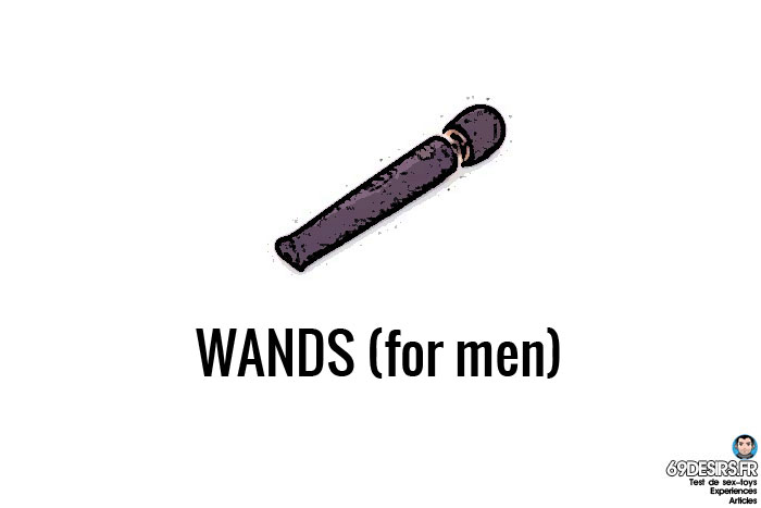 First sextoy - wands for men