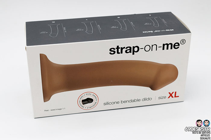 strap-on me silicone bendable dildo - 1