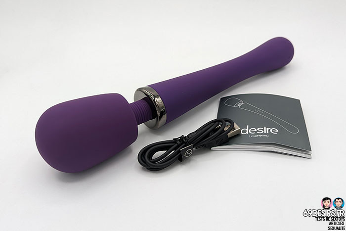 Lovehoney Desire rechargeable wand - 5