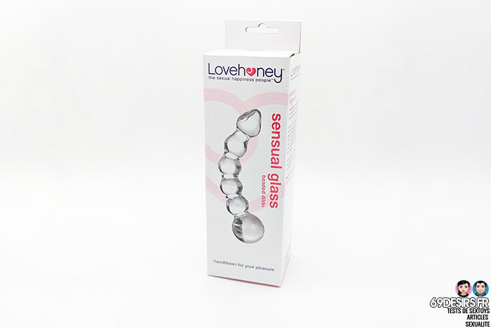 Lovehoney curved glass dildo - 1