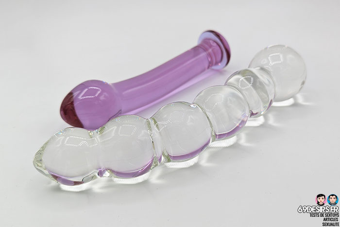 Lovehoney curved glass dildo - 19